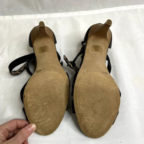 Jessica Simpson Strappy High Heel Pumps Size 9.5B - Picture 9 of 11